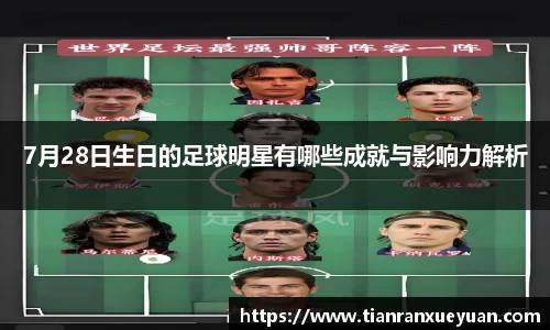 7月28日生日的足球明星有哪些成就与影响力解析